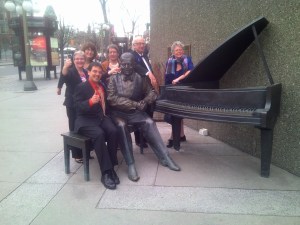 With Oscar in Ottawa!